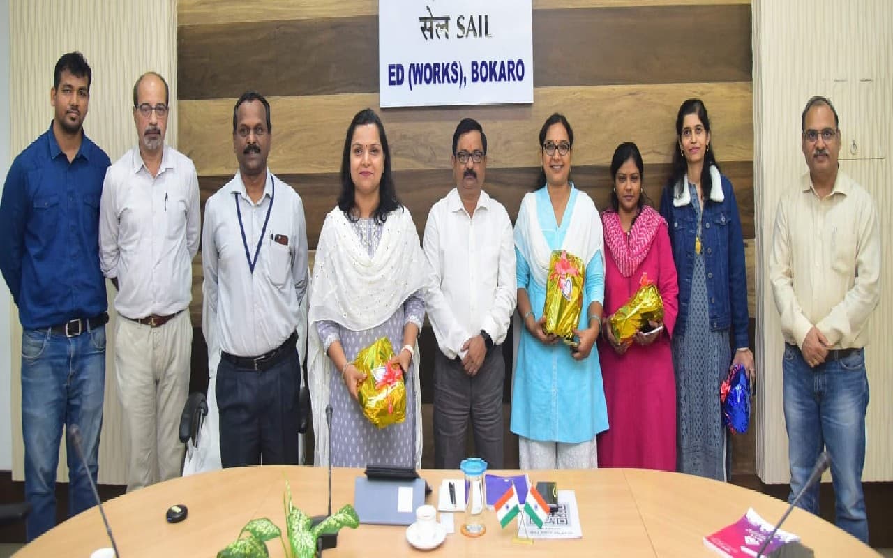 बोकारो सेल की महिला अधिकारियों ने डेवलप किया एप,प्लांट के बाहर से भी महत्वपूर्ण पैरामीटर हो सकेंगे एक्सेस