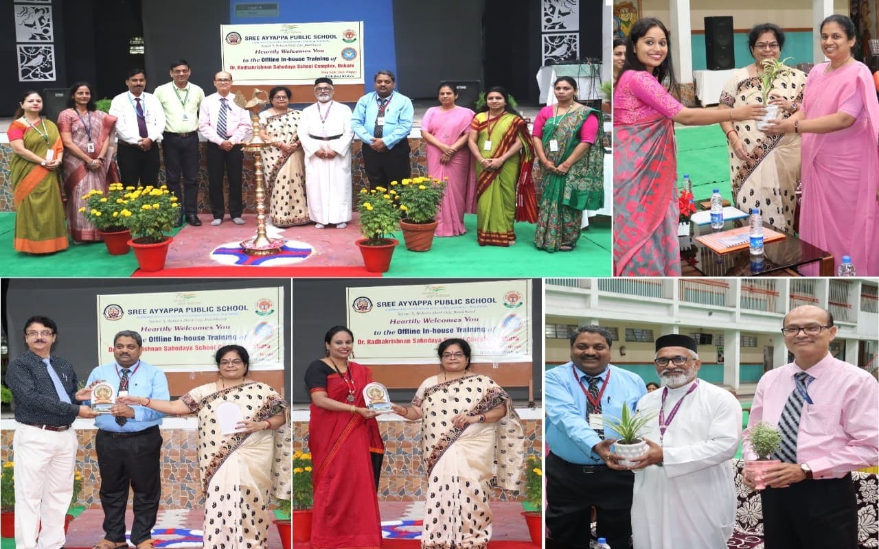 बोकारो के अयप्पा स्कूल के इन हाउस ट्रेनिंग में एक्सपर्ट ने कहा - विद्यार्थियों की मानसिकता समझना जरूरी