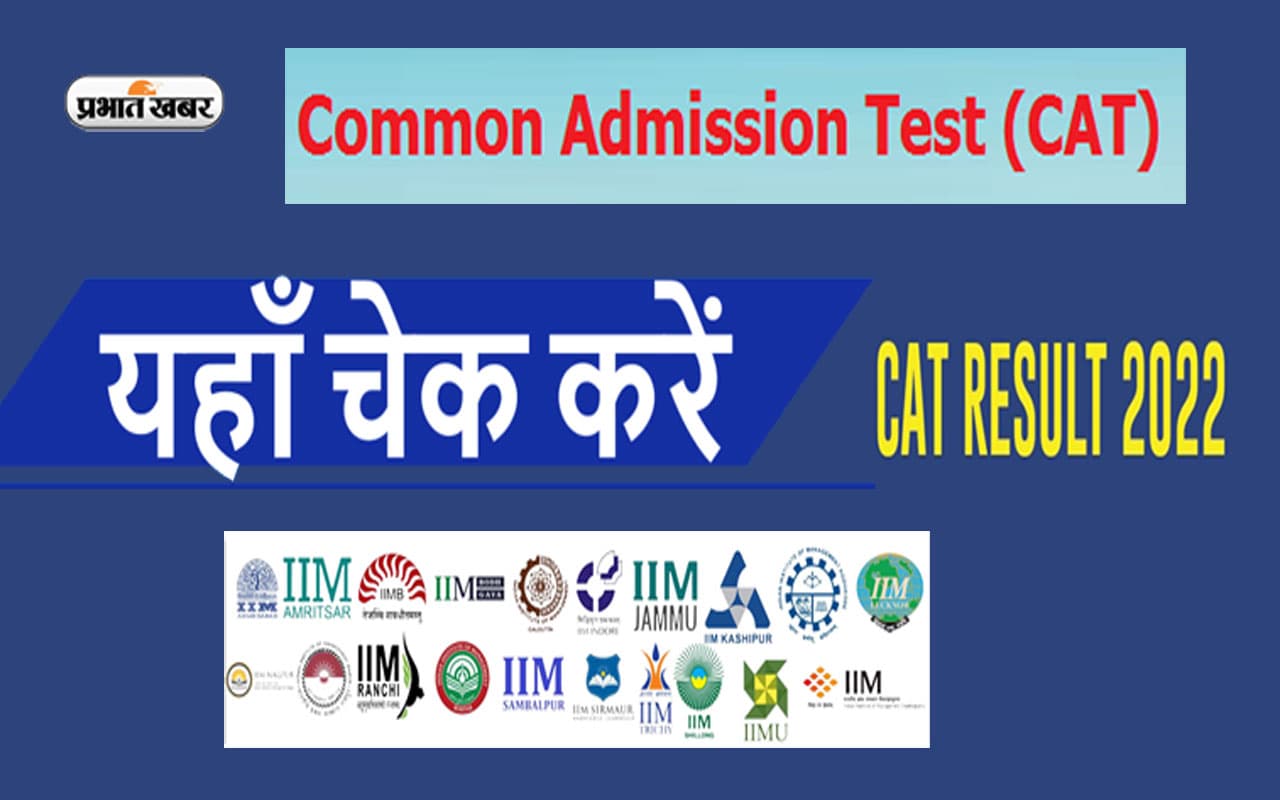 CAT Result 2022 Declared: कैट का रिजल्ट घोषित,  iimcat.ac.in पर देखें परिणाम