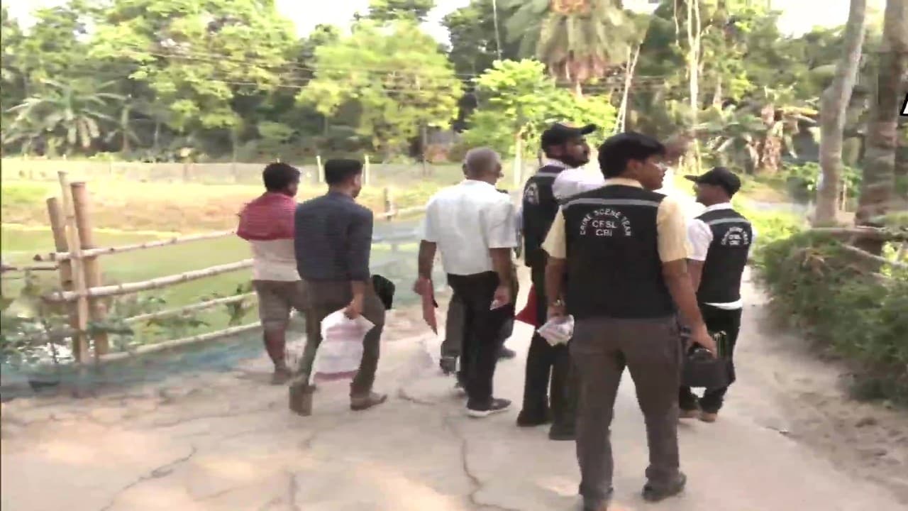 हंसखली दुष्कर्म मामले की जांच करने नदिया पहुंची सीबीआई, प्रभाकर पोद्दार के घर की ली गई तलाशी