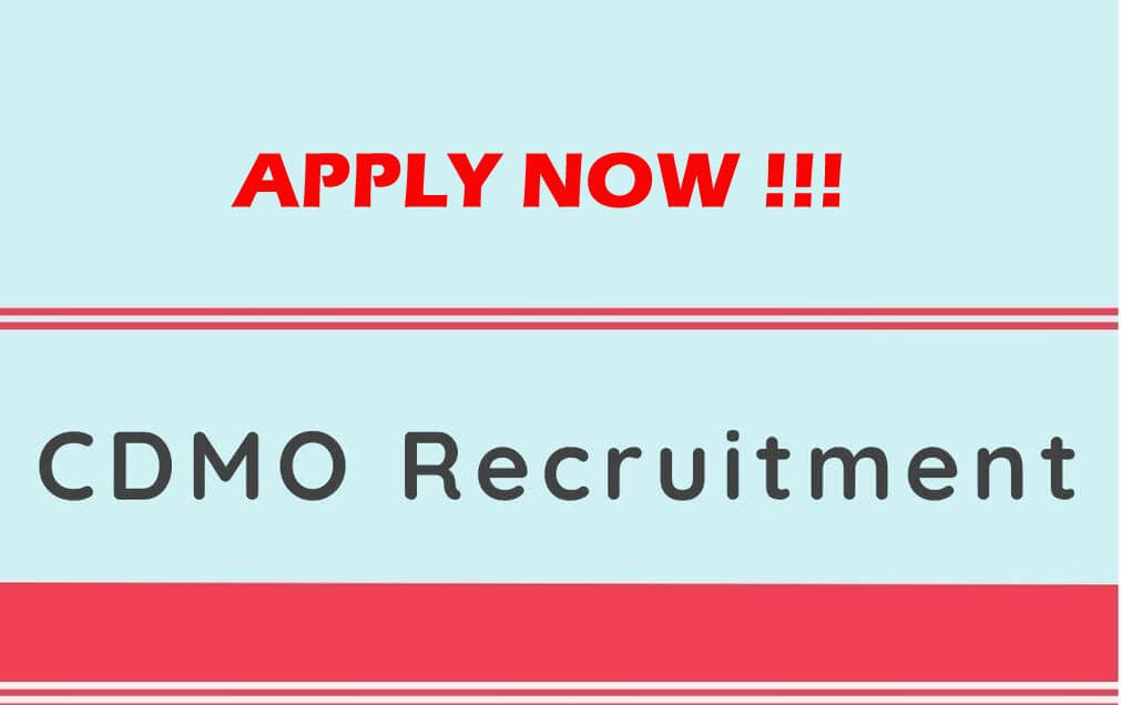 Sarkari Naukri, CDMO Recruitment 2020: एएनएम, स्टाफ नर्स और फार्मासिस्ट के 21,000 पदों के लिए करें आवेदन