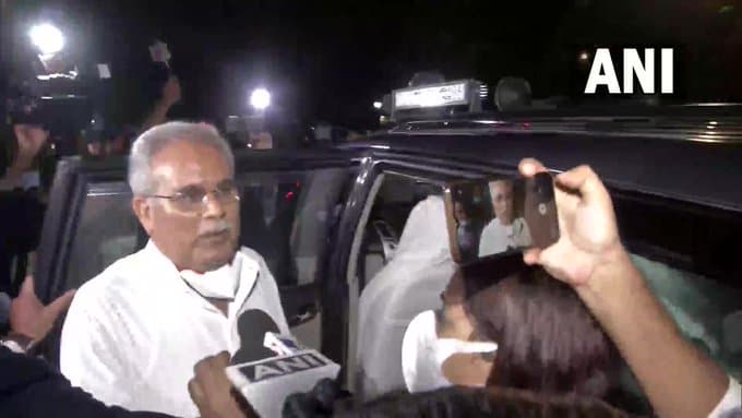 छत्तीसगढ़ में जारी राजनीतिक संकट की बीच राहुल गांधी से मिले भूपेश बघेल कहा-मैंने उनको सबकुछ बता दिया है...