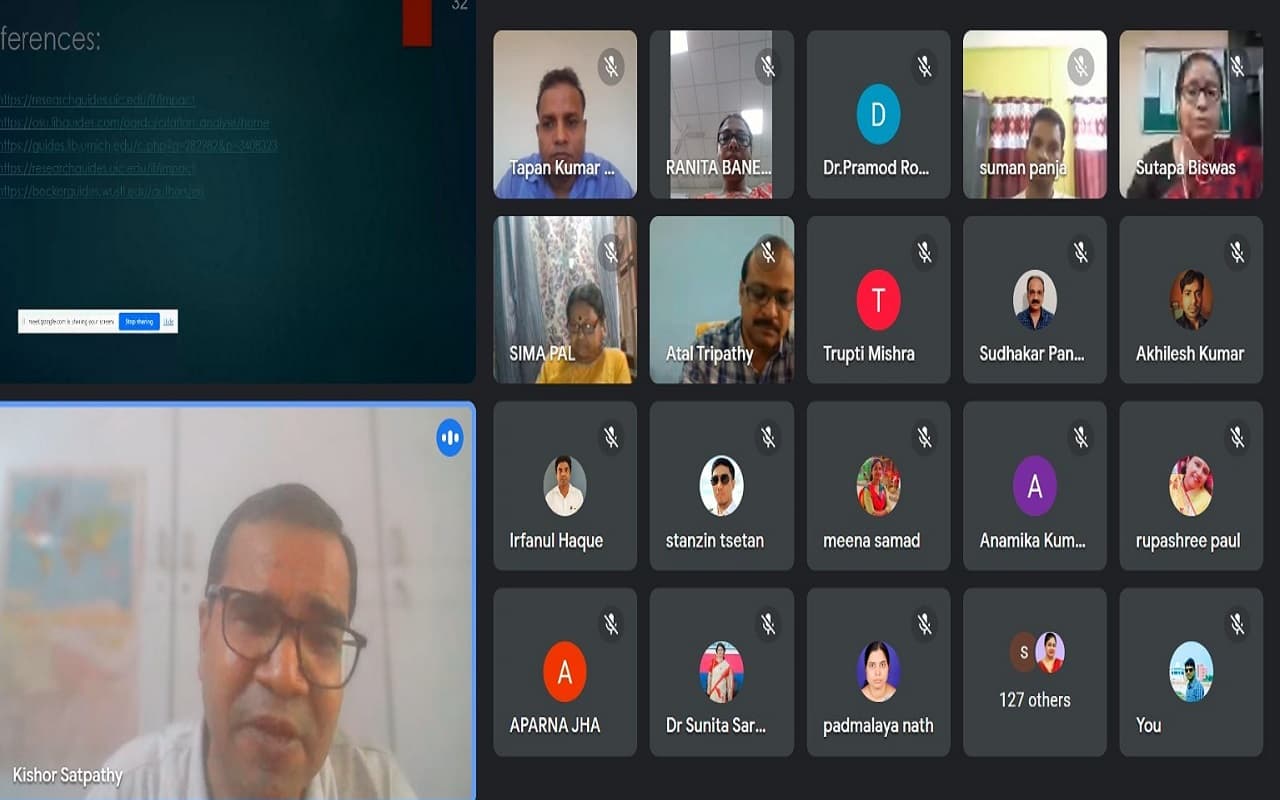 सीयूजे के क्षमता निर्माण कार्यक्रम में बोले प्रो बीएन पांडा, रिसर्च के बाद बेहद जरूरी है प्रभावी रिपोर्टिंग