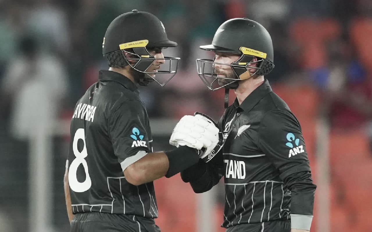 England vs New Zealand Photos: डेवोन कॉनवे और रचिन रवींद्र के तूफान में उड़ा इंग्लैंड, देखें तस्वीरें
