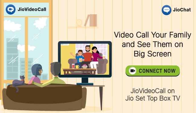 जियो फाइबर के लिए कंपनी ने पेश किया 'कैमरा ऑन मोबाइल' फीचर, टीवी पर करें वीडियो कॉल