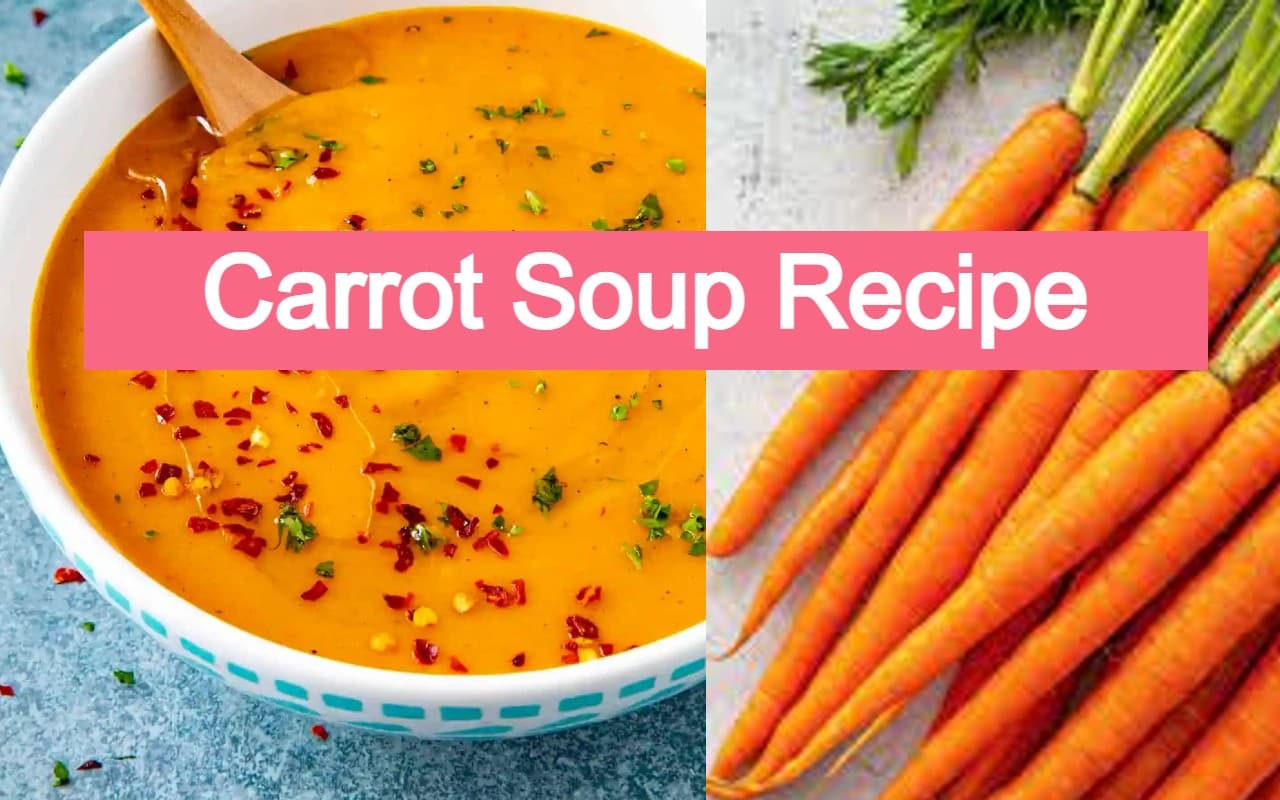 Carrot Soup Recipe: सर्दियों में सेहत के लिए बेहद फायदेमंद है गाजर का सूप, बनाने का आसान तरीका जानें Carrot Soup Recipe: सर्दियों में सेहत के लिए बेहद फायदेमंद है गाजर का सूप, बनाने का आसान तरीका जानें
