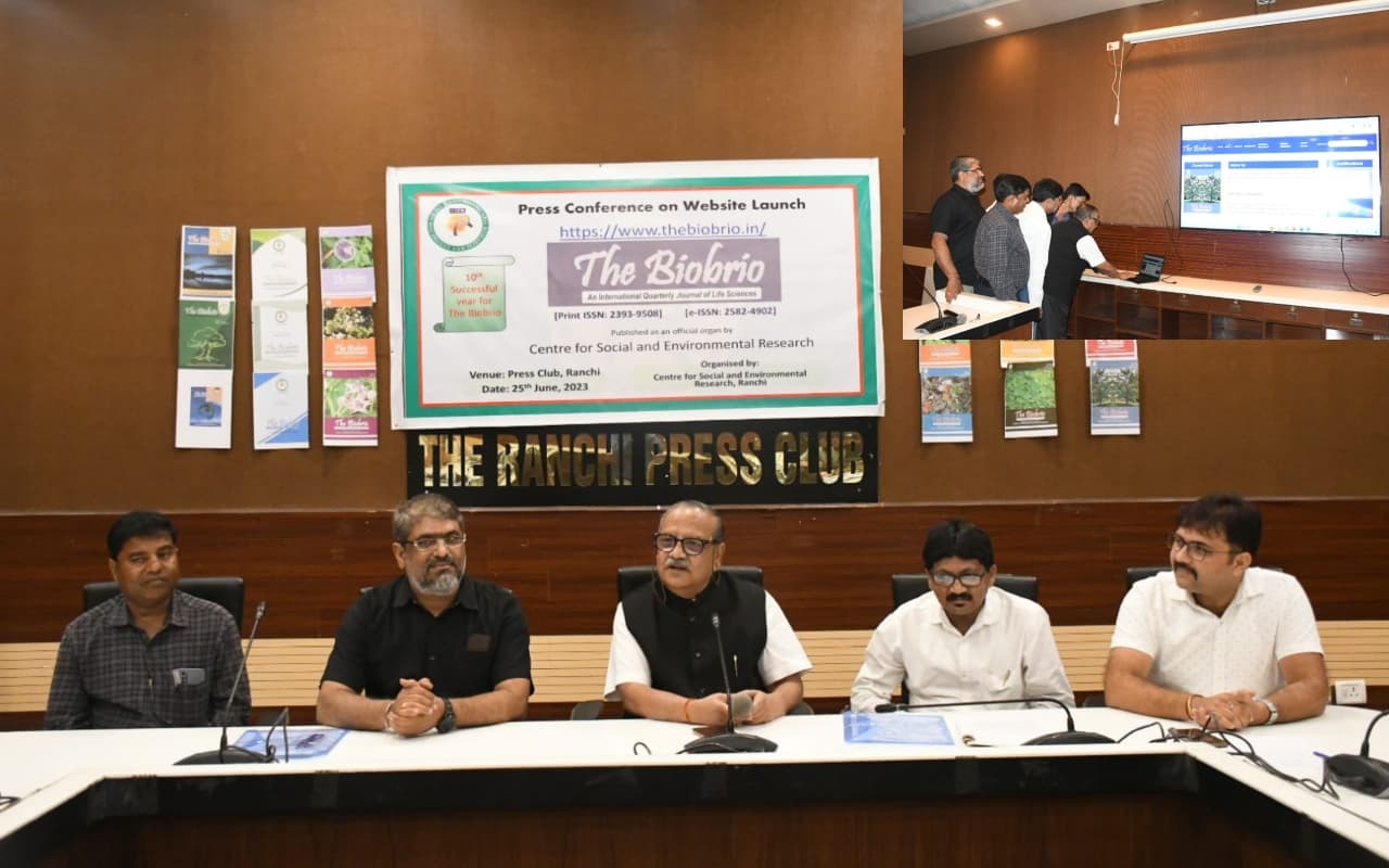 सेंटर फॉर सोशल एंड एनवायरमेंटल रिसर्च की शोध पत्रिका का नया वेबसाइट लॉन्च, शोधार्थियों को होगा फायदा