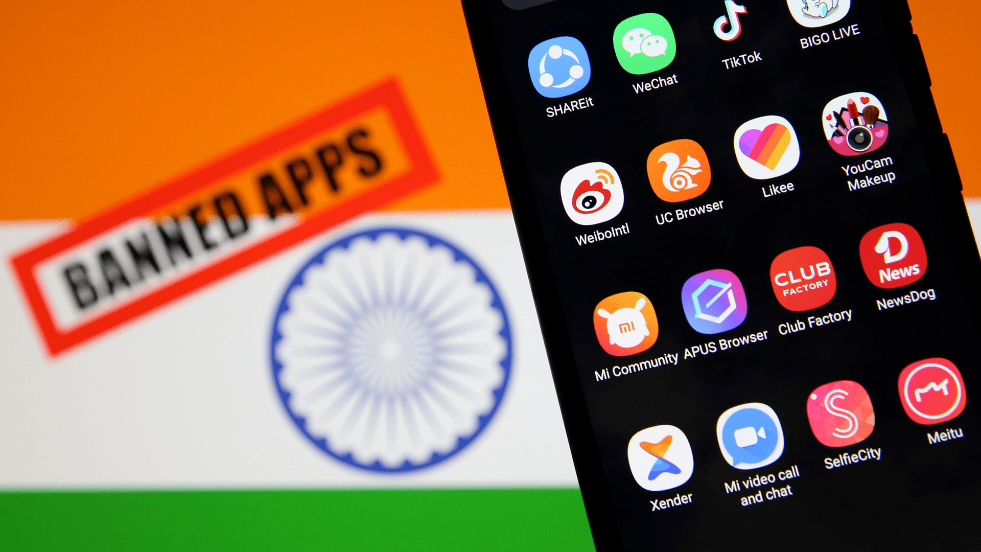 2020 में भारत सरकार ने किया स्मार्टफोन में चीनी कम, बैन किये ये 267 ऐप्स