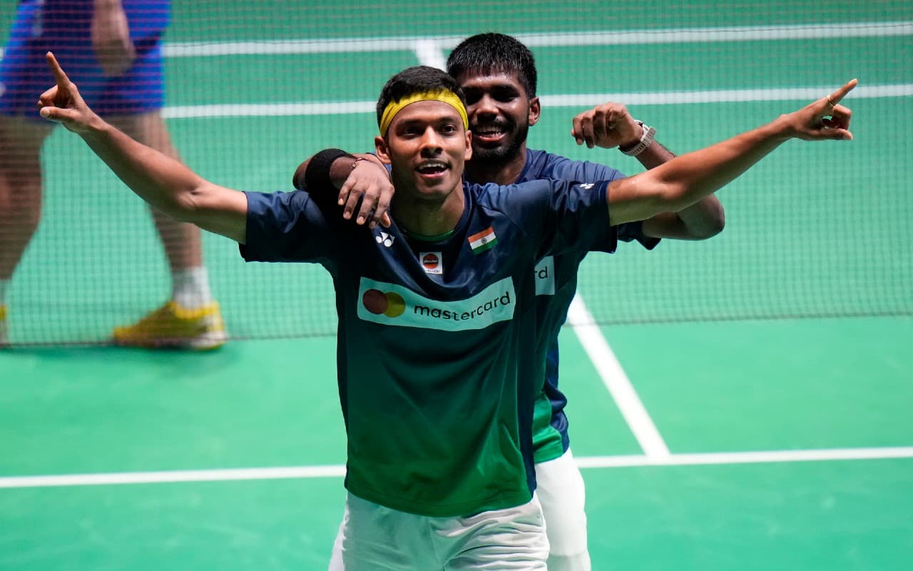 BWF World Championships: सात्विक-चिराग की जोड़ी ने पदक किया पक्का, एचएस प्रणय हारे