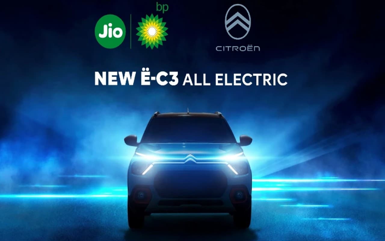 Citroen ने EV इन्फ्रा सर्विसेज के लिए JIO-BP के साथ हाथ मिलाया