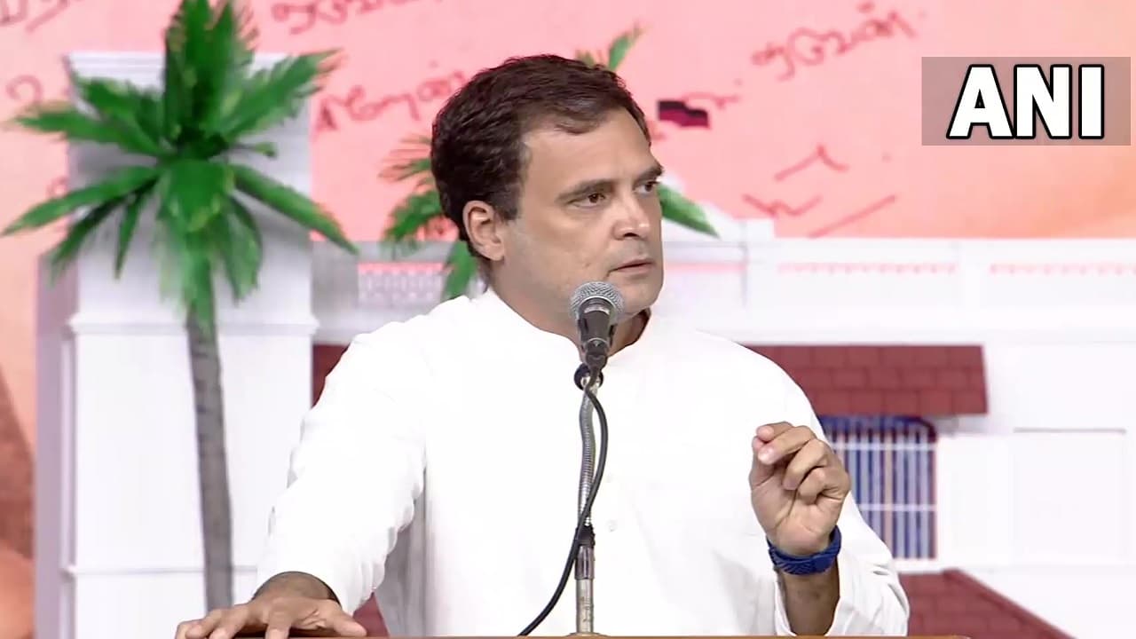 राहुल गांधी का पीएम मोदी पर निशाना, तमिलनाडु के लोगों पर कोई और विचार थोपने का लगाया आरोप
