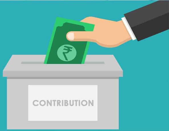 प्रशसन के आपदा राहत कोष में दान देने का तांता