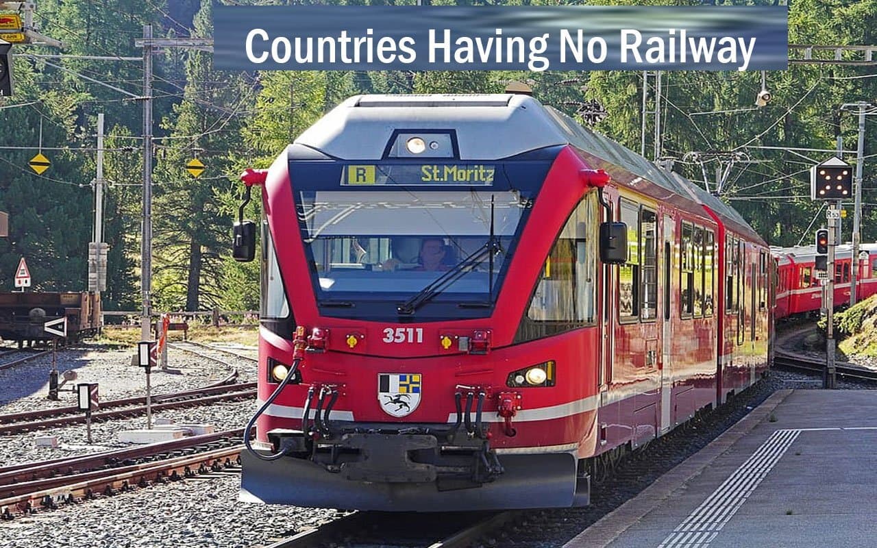 Countries Without a Railway Network: दुनिया की इन देशों में नहीं चलती है ट्रेन, सड़क का ही प्रयोग करते हैं लोग