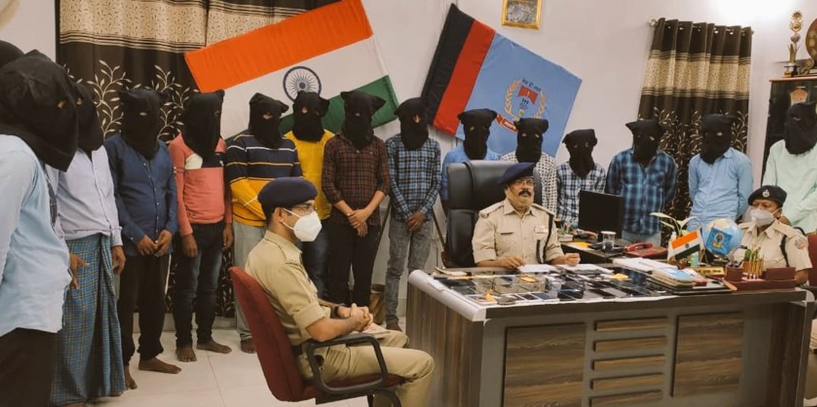 KYC अपडेट करने के नाम पर खाता खाली करने वाले 16 साइबर क्रिमिनल्स गिरफ्तार