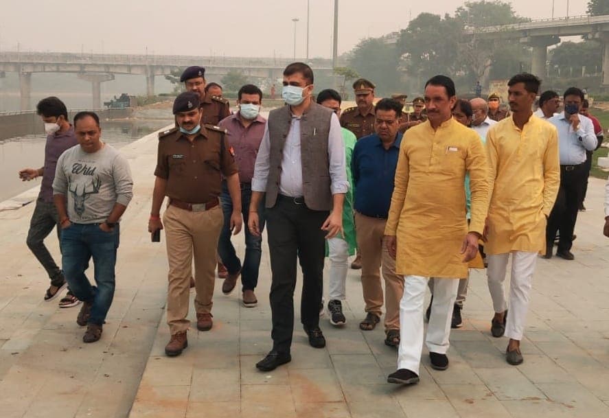 CHHATH 2021 : छठ पूजा की तैयारियां हुईं तेज, लक्ष्मण मेला मैदान में 'सुविधाओं' की लंबी है सरकारी फेहरिस्त