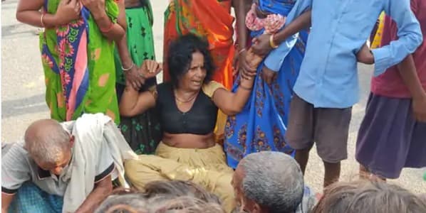 जहानाबाद में ट्रैक्टर का टूटा पहिया, हादसे में दो लोगों की मौत, दो घायल, चालक रांची का निवासी