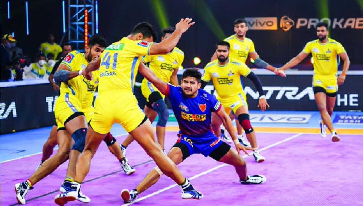 Pro Kabaddi League: दबंग दिल्ली और तमिल थलाइवाज का मुकाबला ड्रॉ, चमके नवीन और मनजीत