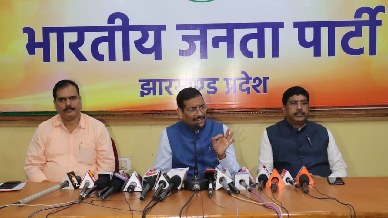 20 अगस्त से झारखंड के सभी मंडलों में भाजपा का होगा विरोध प्रदर्शन, दीपक प्रकाश ने हेमंत सरकार पर साधा निशाना