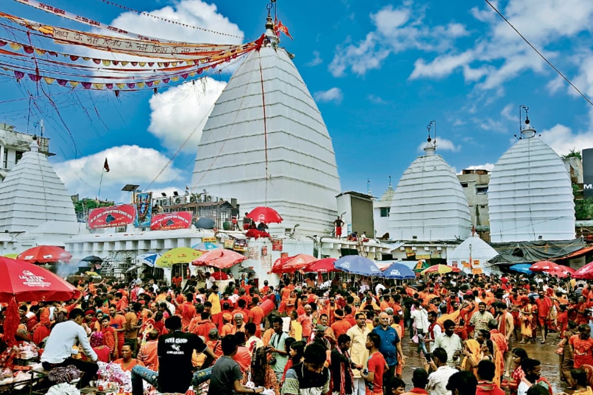 बाबाधाम में नहीं दिखेगा चंद्रग्रहण का असर, सूतक काल में भी खुले रहेंगे मंदिर पट