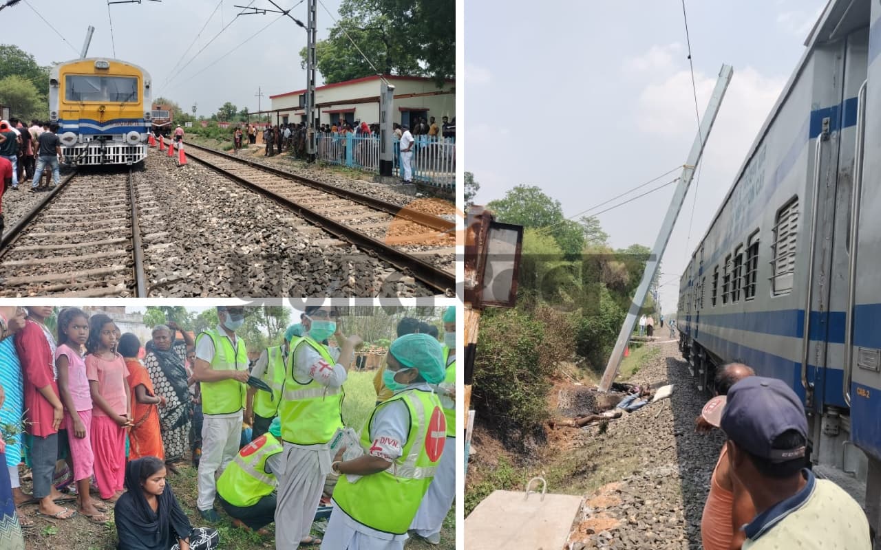 Dhanbad Nichitpur Accident LIVE: DRM ने कहा बिना इजाजत हो रहा था काम, मामले में तीन स्तर पर होगी जांच