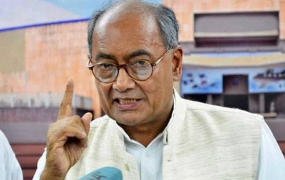 शंकराचार्य और रामानंद संप्रदाय के रामनरेशाचार्य को राम मंदिर निर्माण ट्रस्ट में शामिल करने की दिग्विजय ने की मांग