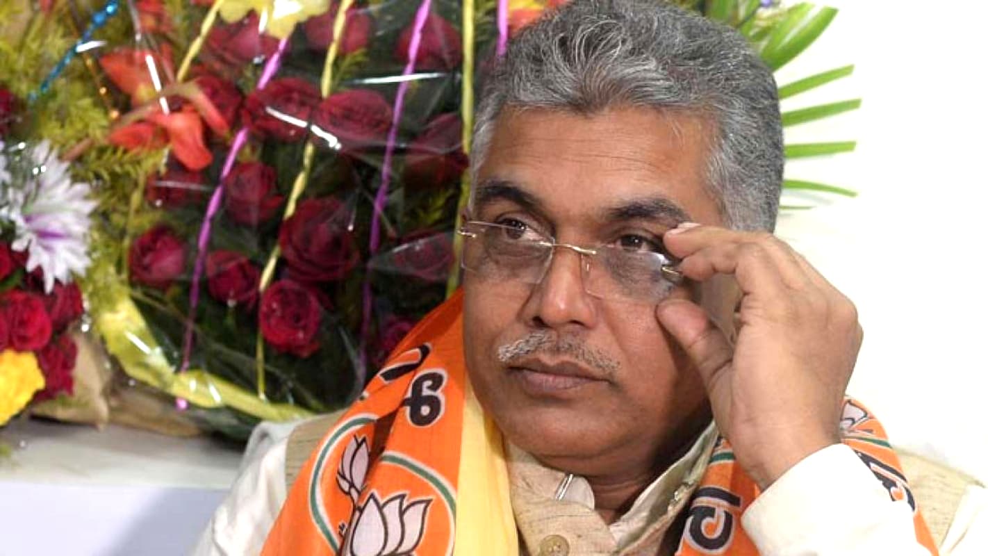 हमारे कार्यकर्ता भयभीत नहीं हैं, हम डरे हुए नहीं हैं, कोलकाता में बोले दिलीप घोष