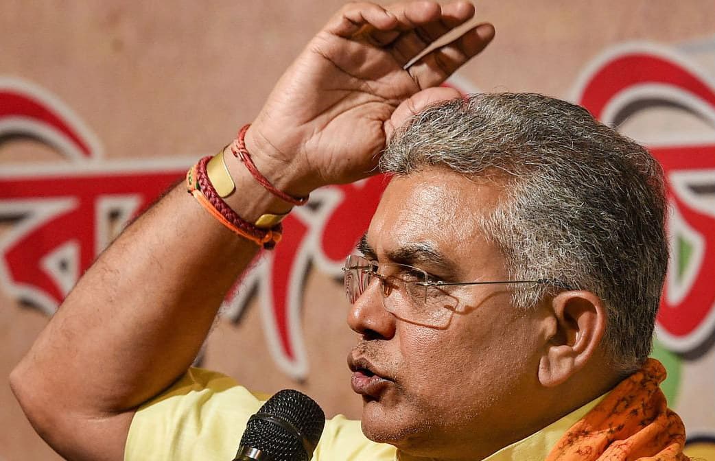 प्रशांत किशोर के हाथ में राज्य सौंपकर खुद क्वारेंटाइन हो गयी हैं ममता बनर्जी : दिलीप घोष