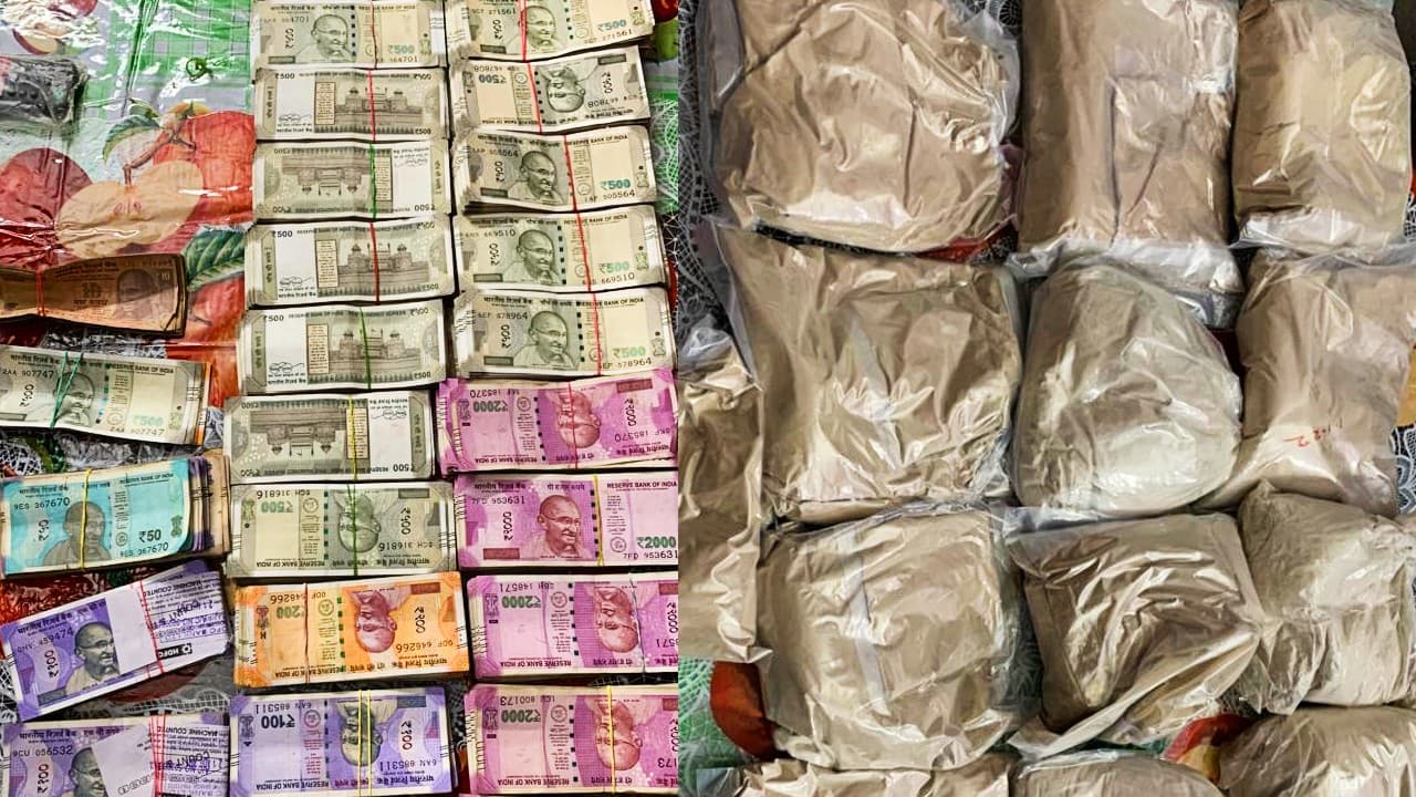 चुनाव के दौरान नकदी और नशीली चीजों की जब्ती