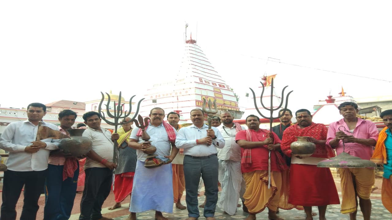 Maha Shivratri 2021 : दुमका के बाबा फौजदारीनाथ की जोर- शोर से शादी की तैयारी, भोलेनाथ बनेंगे दुल्हा, जानें पंचशूल की महता