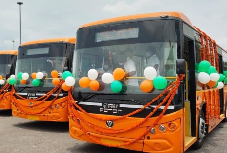 Kanpur News: कानपुर को मिली इलेक्ट्रिक AC बसों की सौगात, जानें कितना देना होगा किराया