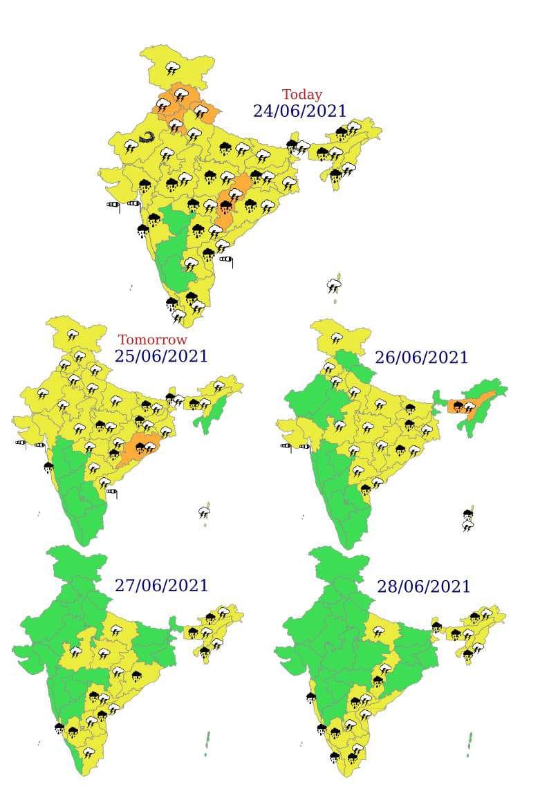 Weather Forecast : मानसून के लिए राष्ट्रीय राजधानी को अभी और करना होगा इंतजार, जुलाई तक बरसेगी बरखा, आईएमडी ने कहा