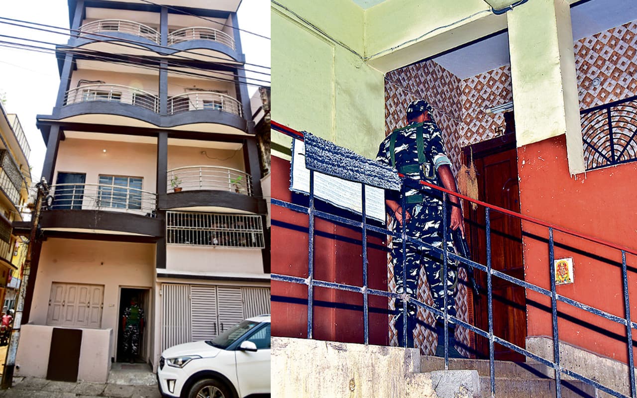 झारखंड : ईडी की टीम ने रांची के 3 और जमशेदपुर के 2 लोगों के घर पर दबिश दी, 40 लाख मिले