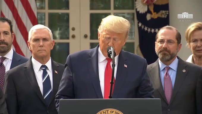 कोरोनावायरस के खौफ में अमेरिका, डोनाल्ड ट्रंप बोले- मैं भी अपनी जांच कराउंगा