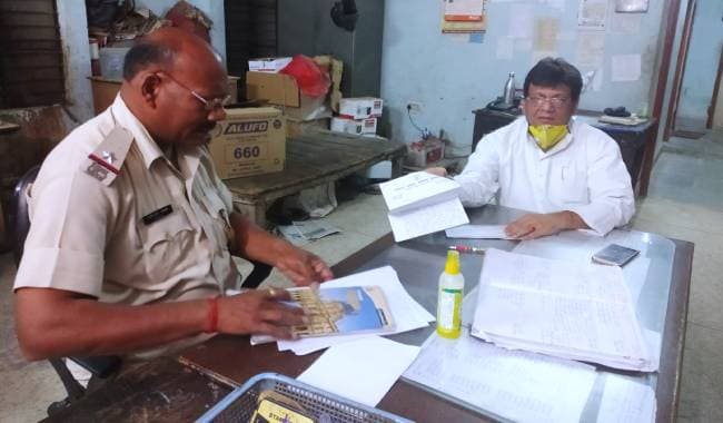 कांग्रेस नेता कौकब कादरी ने टीवी चैनल के पत्रकार के खिलाफ थाने में दिया आवेदन