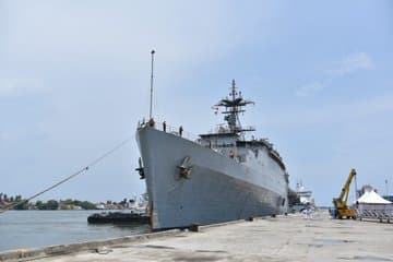 Operation Samudra Setu : मालदीव से नौसैनिक पोत से कोच्चि पहुंचे 588 भारतीय