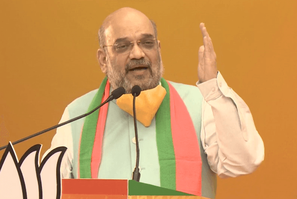 Amit shah virtual rally : ममता के गढ़ में गरजे अमित शाह, पढ़ें 10 बड़े सियासी अटैक