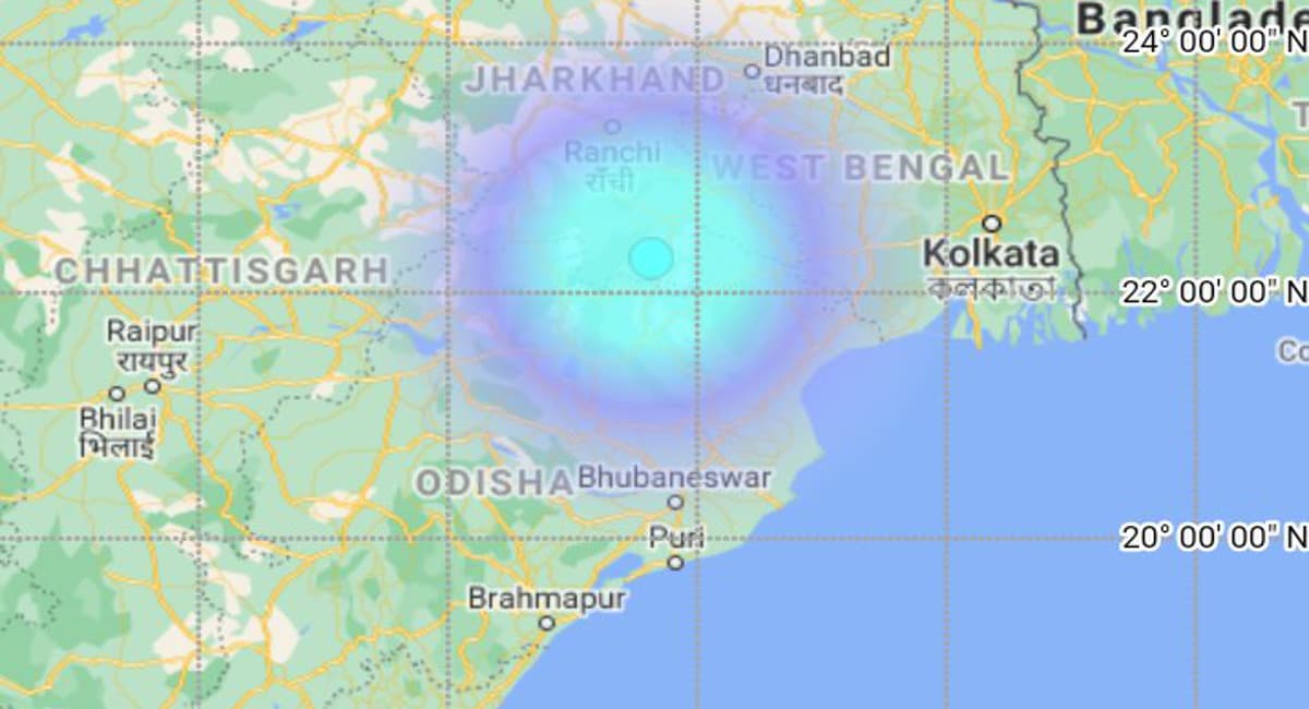 झारखंड में भूकंप के झटके, मौसम केंद्र ने दी ये जानकारी