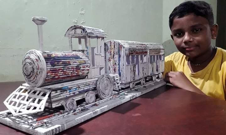 12 साल के कृष्णा की क्रिएटिविटी का फैन हुआ इंडियन रेलवे, देखिए ये वीडियो