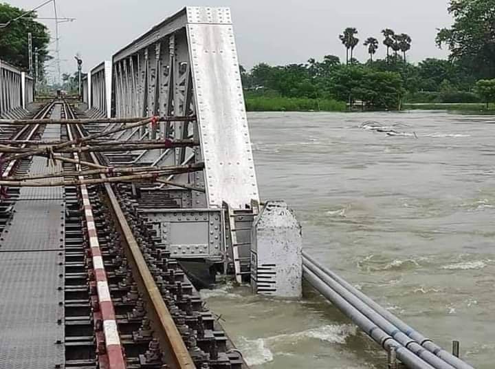 नीचे आया करेह का जलस्तर, दरभंगा-समस्तीपुर के बीच ट्रेनों का परिचालन शुरू
