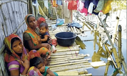 मधेपुरा का यह सातों पंचायत बाढ़ में डूबा, लेकिन नहीं बना बाढ़ग्रस्त क्षेत्र