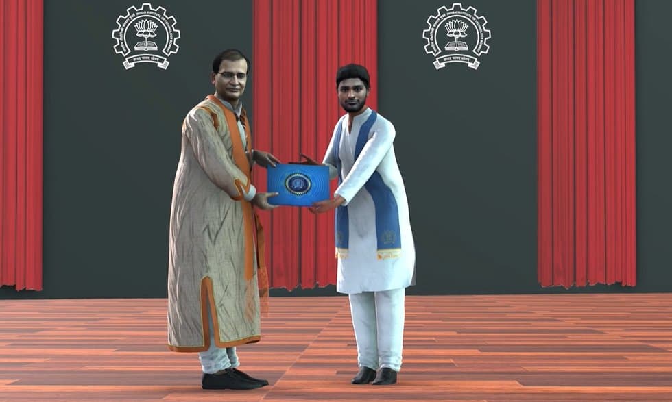 आईआईटी मुंबई का डिजिटल दीक्षांत समारोह, छात्रों के डिजिटल अवतारों को किया गया सम्मानित