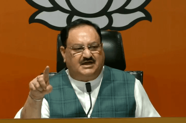 किसानों के फायदे के लिए मोदी सरकार लाई है तीन बिल , कांग्रेस पार्टी का दोहरा चेहरा आया सामने: जेपी नड्डा