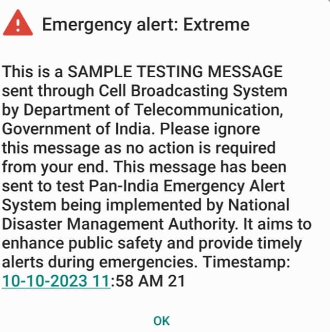 UP News: एक बार फिर फोन पर लाखों यूजर्स को मिला Emergency Alert Message, जानिए क्या है इसका मतलब
