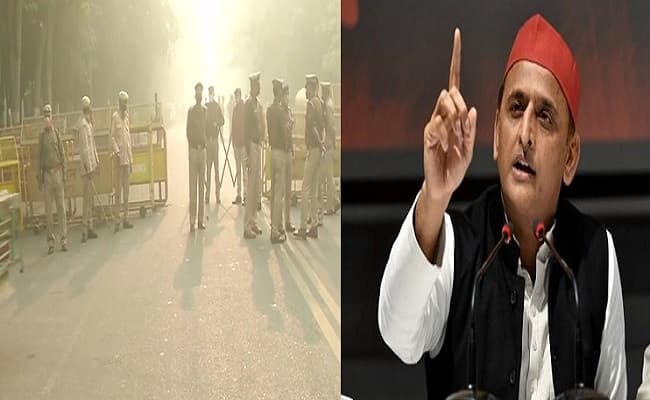 किसानों के समर्थन में आज ट्रैक्टर चलाकर यात्रा करेंगे अखिलेश यादव, प्रशासन ने घर के आस-पास का इलाका किया सील