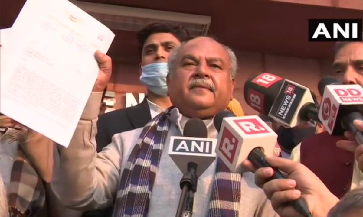 Kisan Andolan: किसान मजदूर संघ ने किया कृषि कानूनों का समर्थन : कृषि मंत्री तोमर ने किया दावा