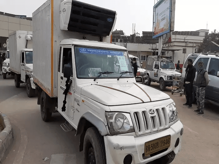 Corona Vaccine: इंतजार खत्म, बिहार पहुंच गई साढ़े 5 लाख कोरोना वैक्सीन, स्वास्थ्य मंत्री मंगल पांडेय बोले- आज का दिन ऐतिहासिक