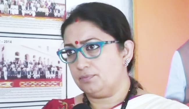 उत्तर और दक्षिण भारत के बीच विभाजन पैदा करता है राहुल गांधी का बयान, यह अमेठी के लोगों का अपमान : स्मृति ईरानी