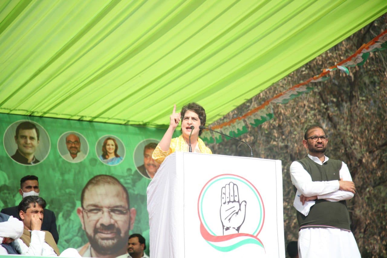 'जब नाश मनुज पर छाता है…', मथुरा के किसान महापंचायत से प्रियंका गांधी का मोदी सरकार पर हमला
