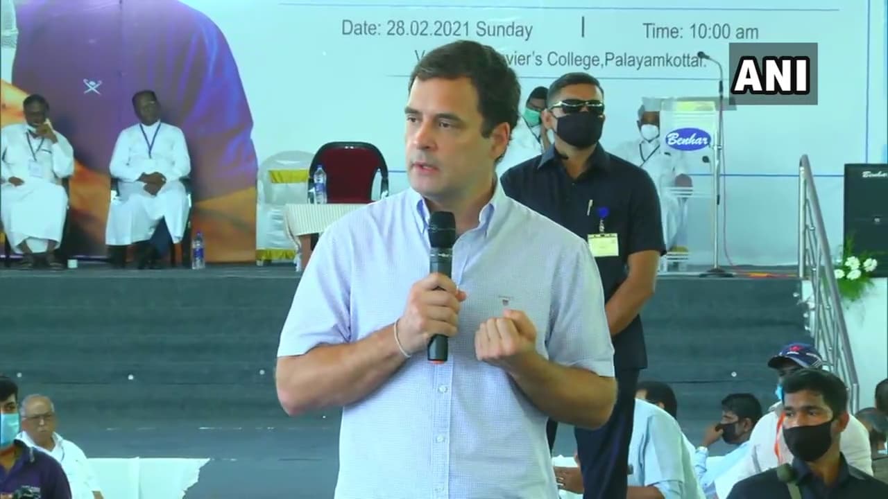राहुल गांधी ने बेहतर शिक्षा कानून की वकालत, कहा कांग्रेस की सरकार आयी तो...