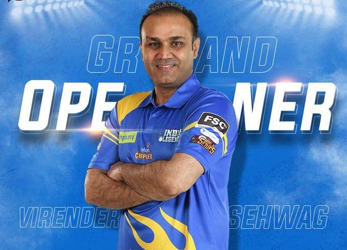 Road Safety World Series 2021: वीरेंद्र सहवाग ने 35 बॉल में जड़े 80 रन, भारत ने बांग्लादेश को 10 विकेट से हराया